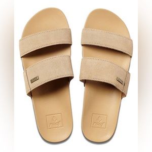Reef Biscotti Cushion Bounce Vista Suede Sandals - Women’s Size 11